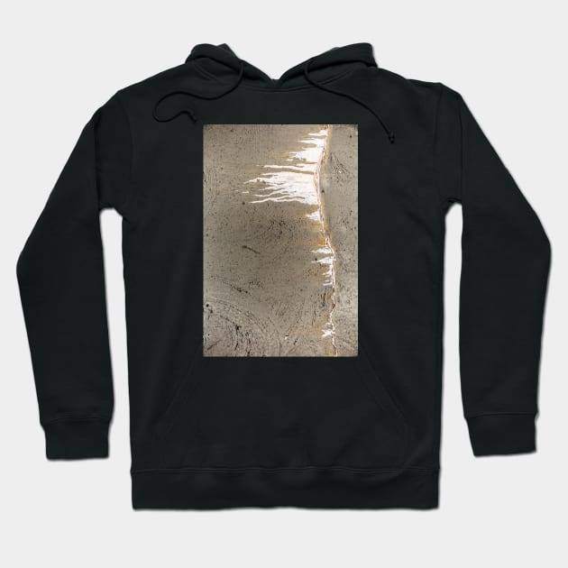 Eroding Cracked Concrete Hoodie by textural